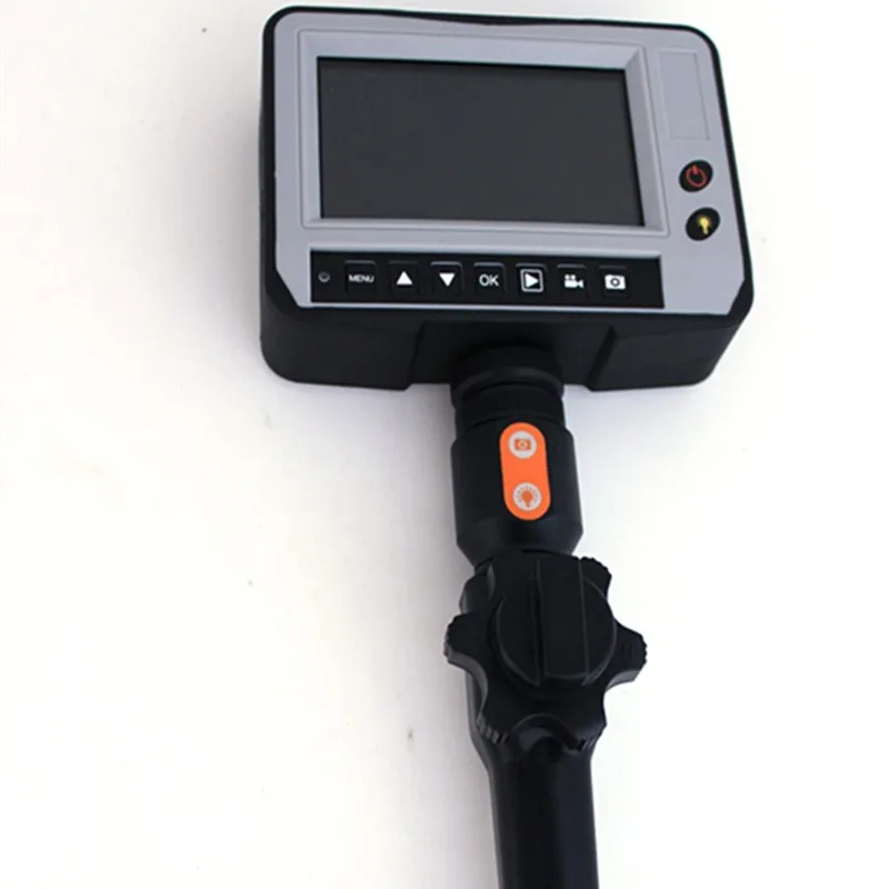 
Articulating Industrial video borescope 5.5mm waterproof sewer pipe inspection camera 