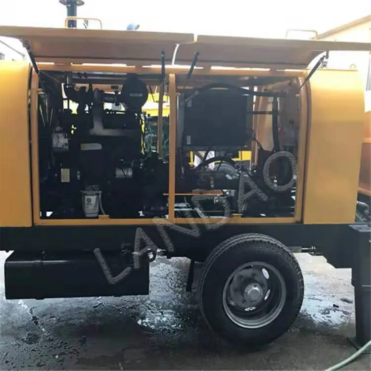 Valve High Pressure Mobile Concrete Boom Pump Price