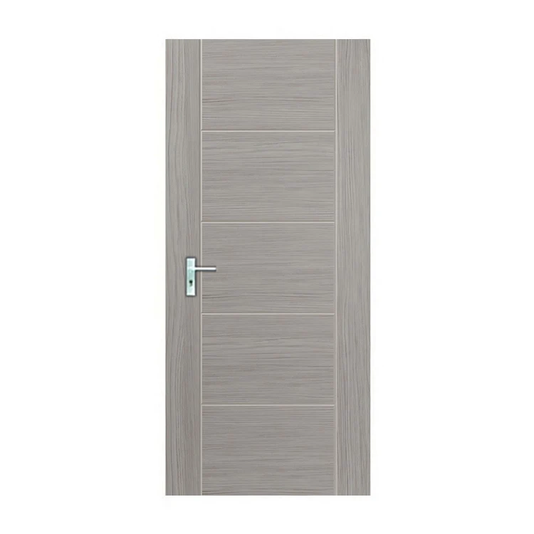 Factory Direct Sale Best Price Vancouver Oak 5 Panel Style Flush Door Prefinished Oak Timber Doors