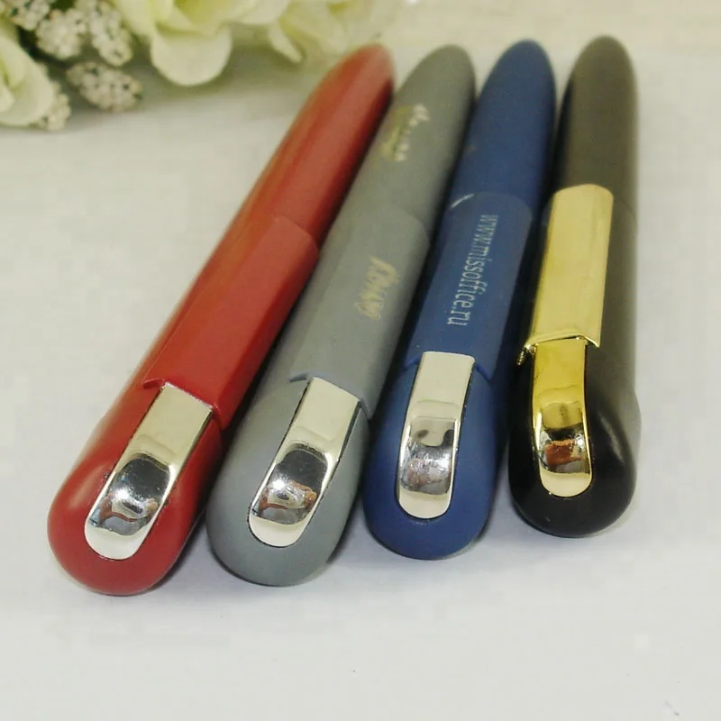 ACMECN Hot Sale Custom Logo Metal Pen for Promotion Gifts Rubberized Advertisement Ball Point Pen