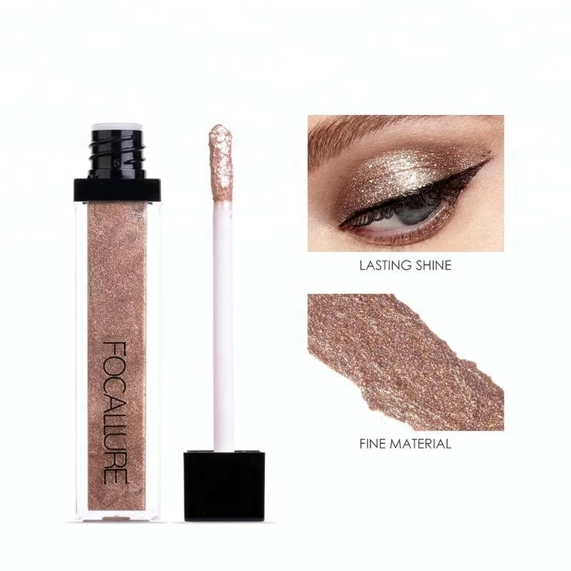 
Focallure Alibaba Creative Promotional Makeup Items 10 Colors Mineral Liquid Eyeshadow Palette Can Do Wholesale Sell Distributor 