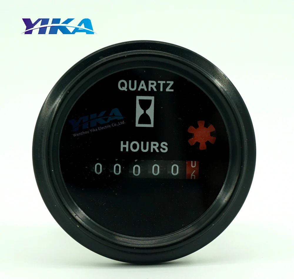 YIKA LY-748 DC 12V 24V круглый промышленный таймер механический цифровой счетчик