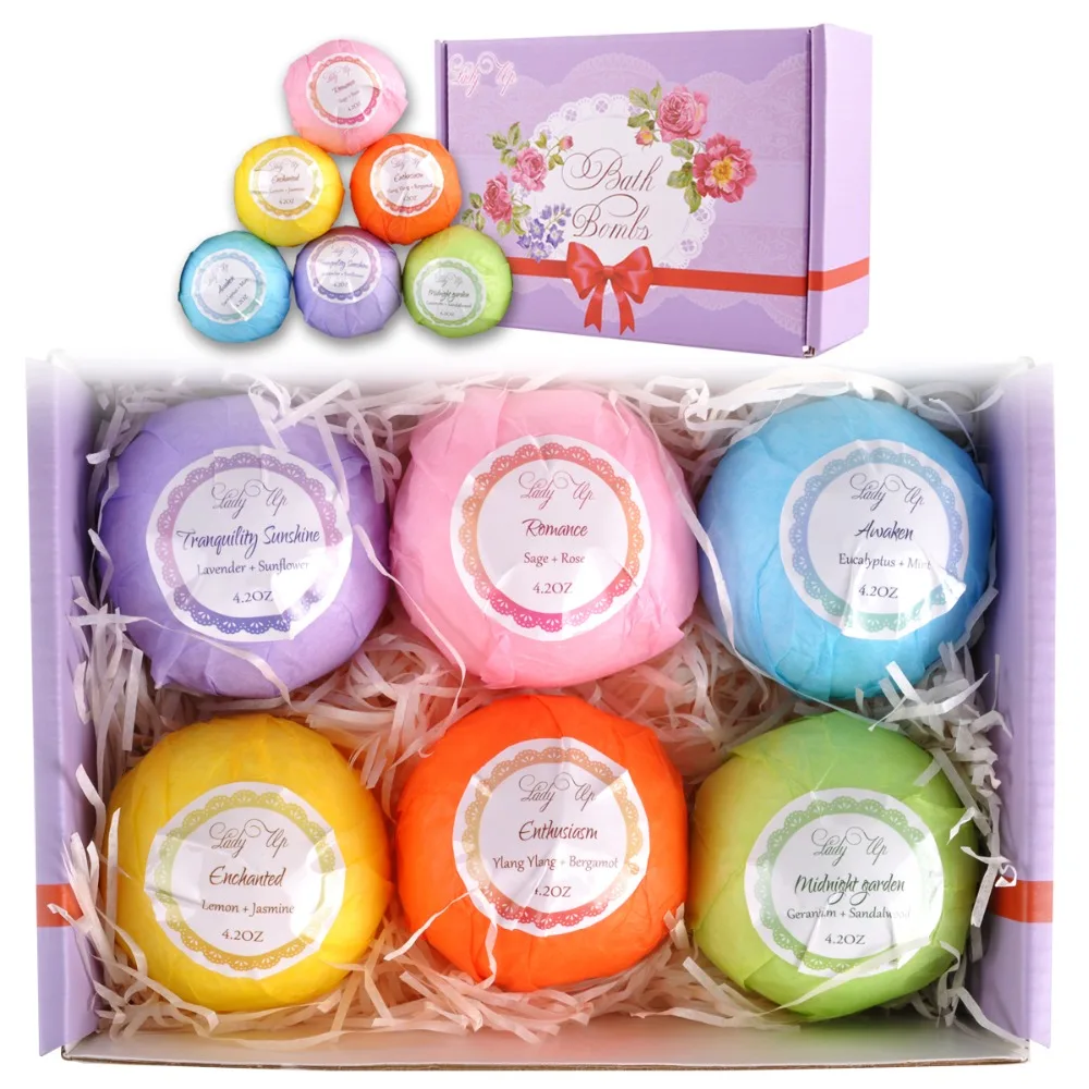 12 подарочных бомбочек для ванны веганов, лучший подарок на Рождество, подарок на день матери