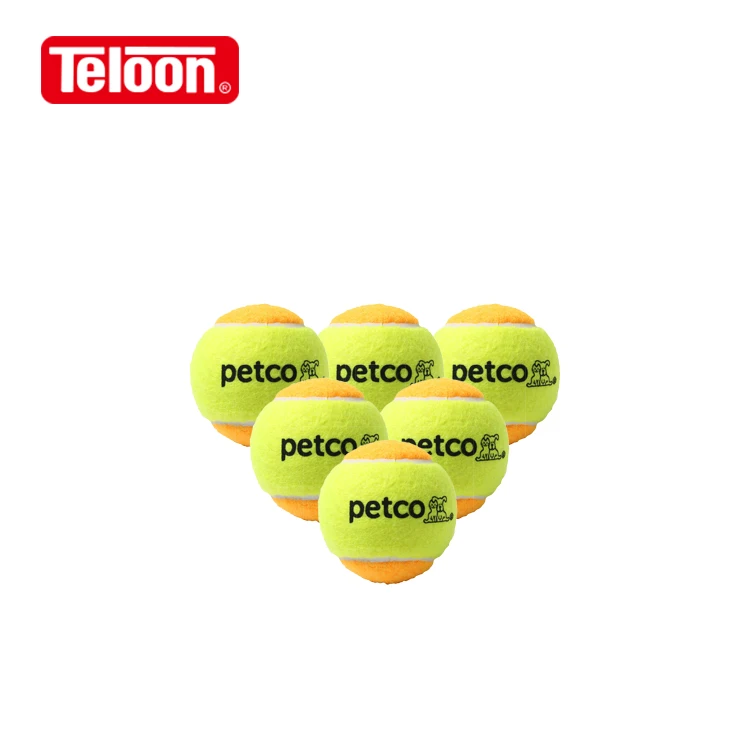 
Teloon Cheap Tennis Ball For pet or dog pelota de mascota 