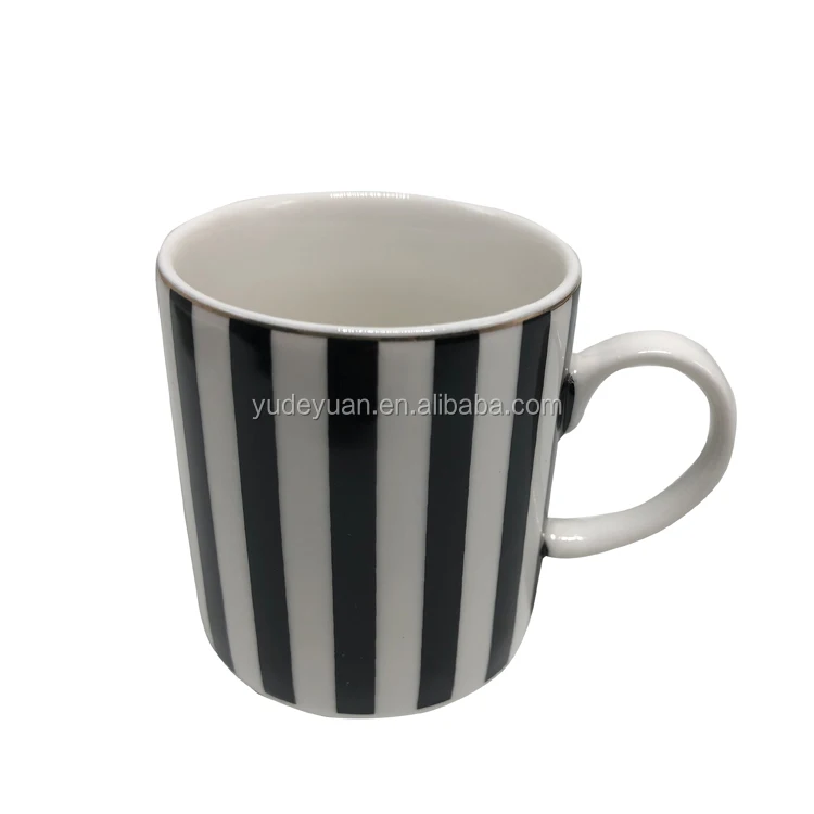 custom design modern classic pattern 90cc fine bone china coffee cup and saucer