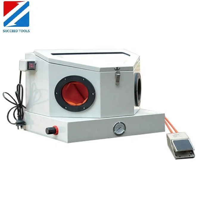 Portable Sand Blasting Machine Sandblaster BENCH TOP SANDBLAST CABINET