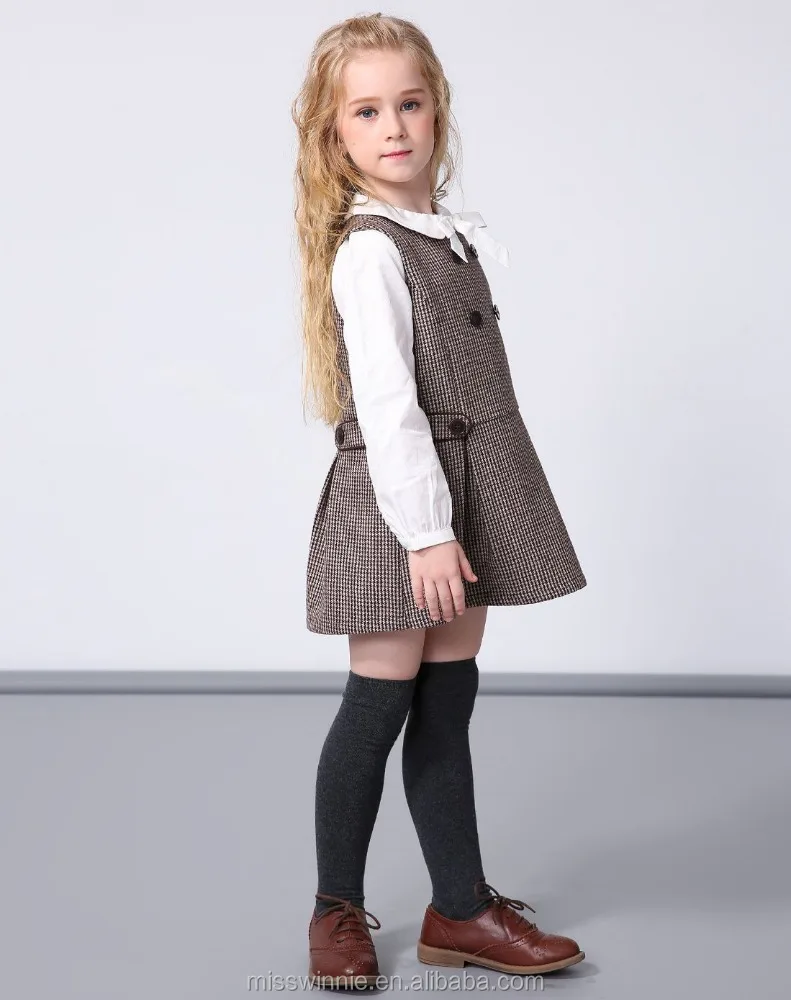 High quality Autumn Sleeveless Exquisite fashion show 2016 kids beautiful model dresses for young girls