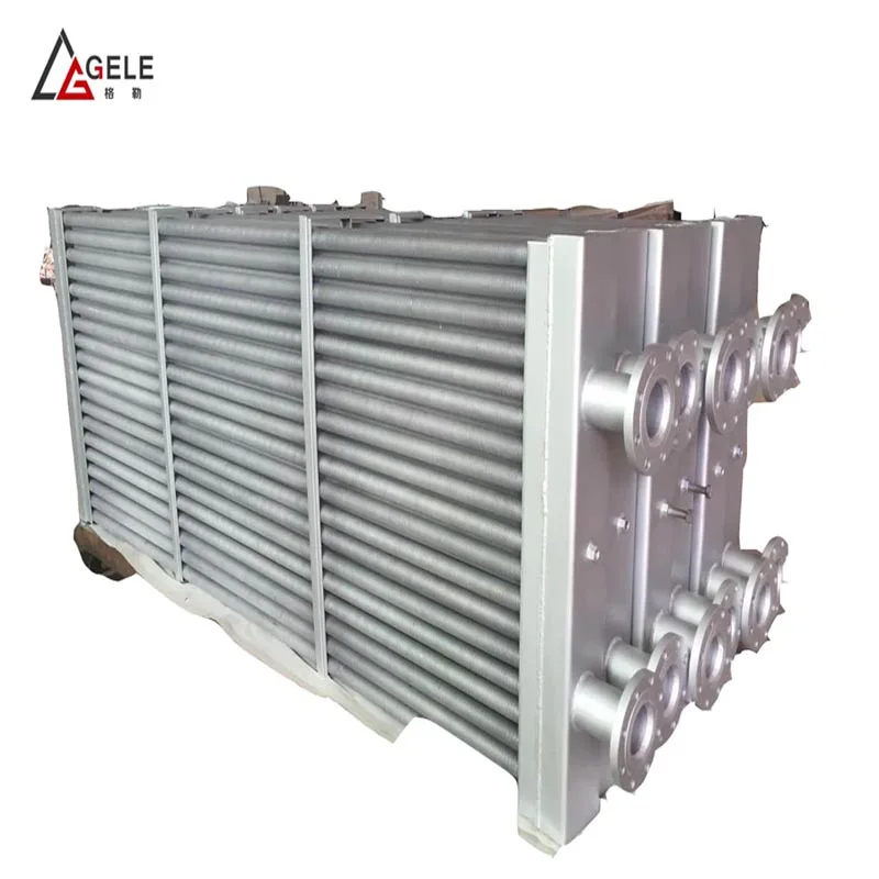 Custom Water Aluminum Fin Tube Air Cooled Heat Exchanger Fan Heat Exchangers