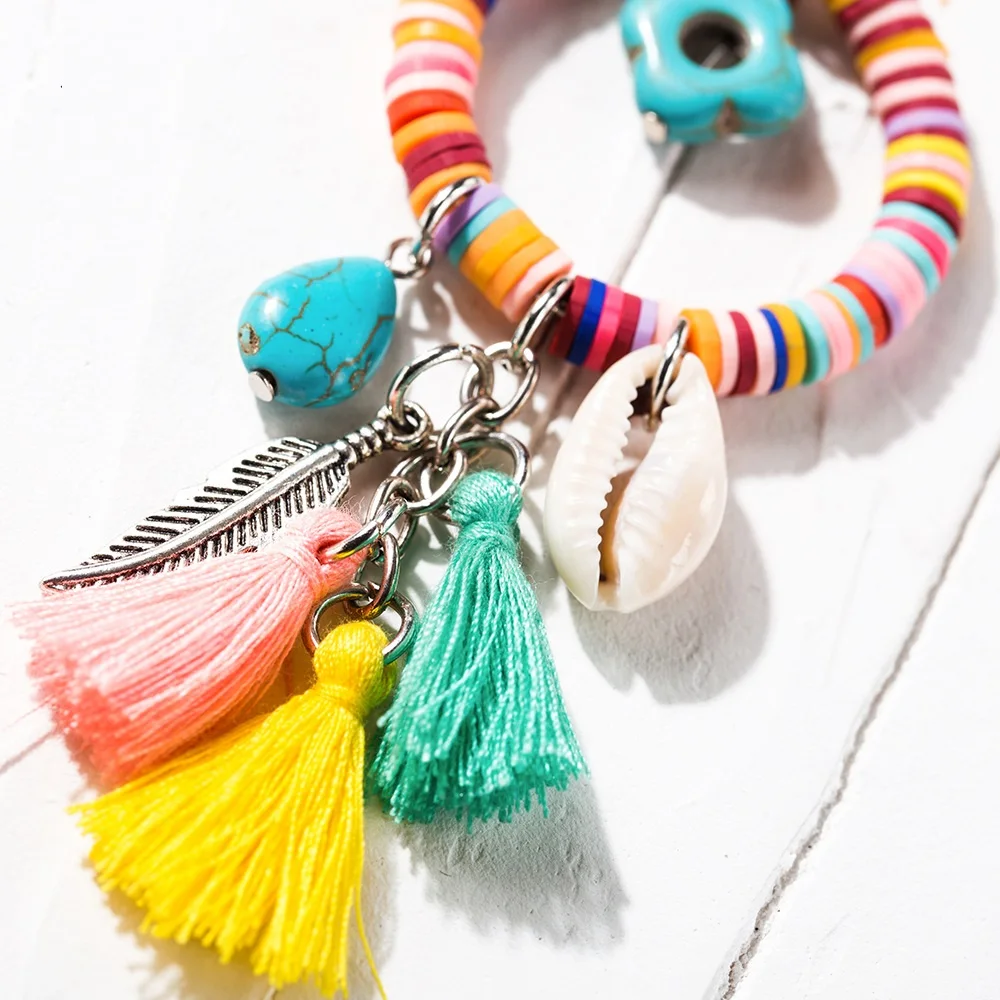 New Designs Gold Jhumka Earring Gemstone Tassel Shell Earring Hook Retail Online Shopping