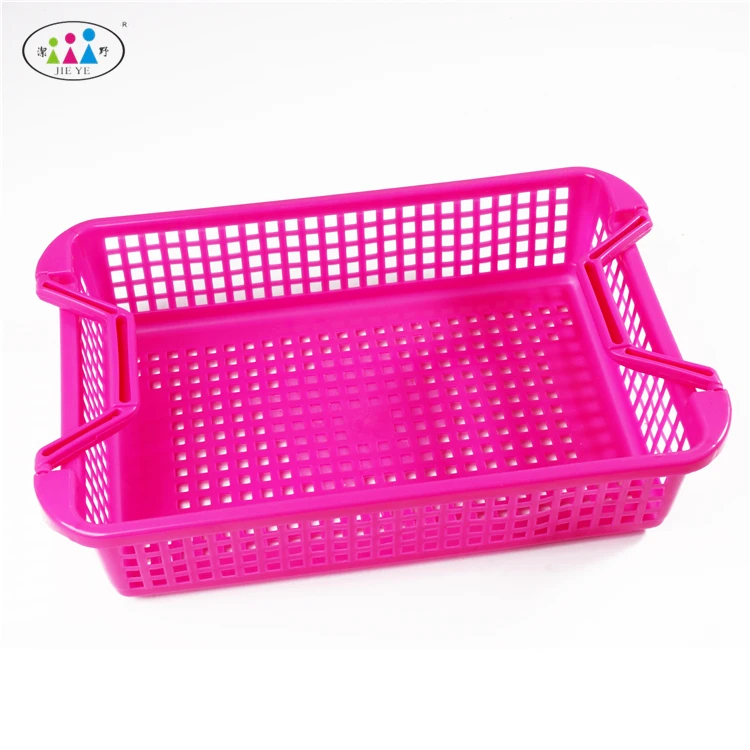Beautiful Design Vegetable Fruit Rectangular Plastic Basket