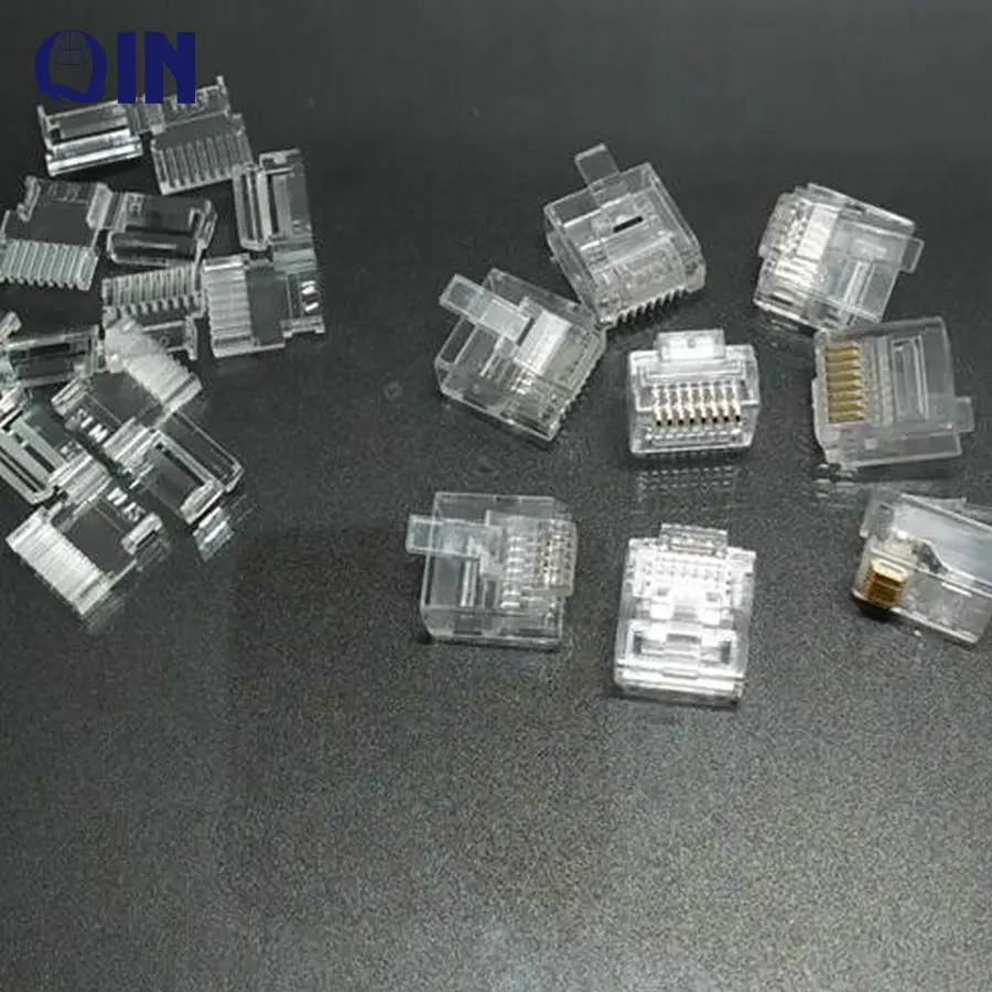 UTP cat6 RJ45 8P8C Short Body male Connector plug with insert