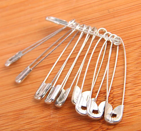 Wholesale Garment Accessory Colorful Eco-Friendly Metal Safety Pins