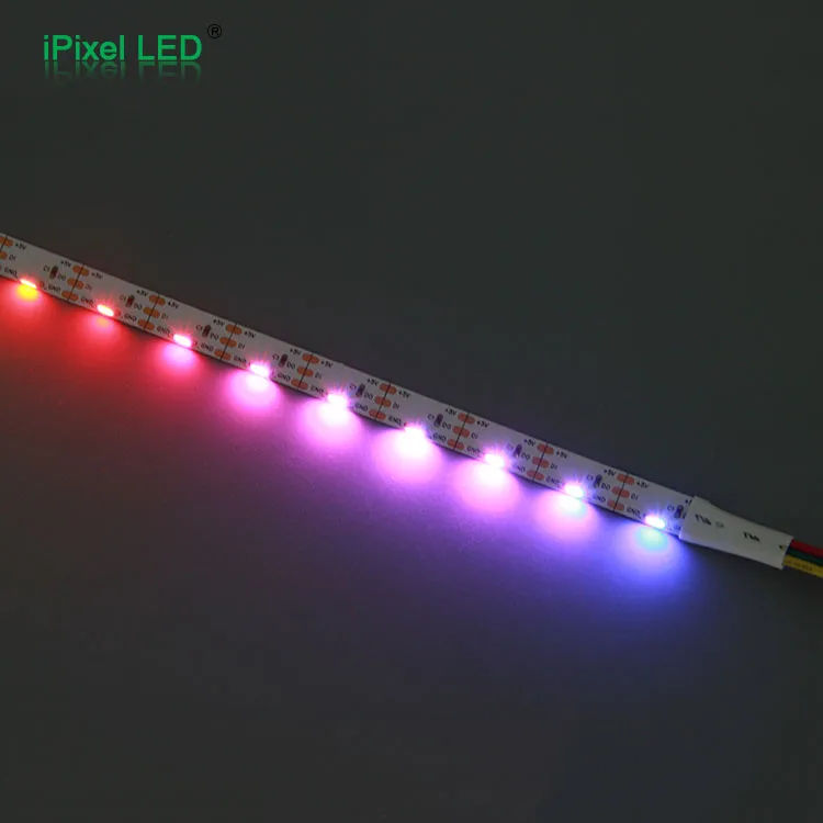 Edge light DC5V SMD4020 Digital RGB Side view LED Strip SK6812