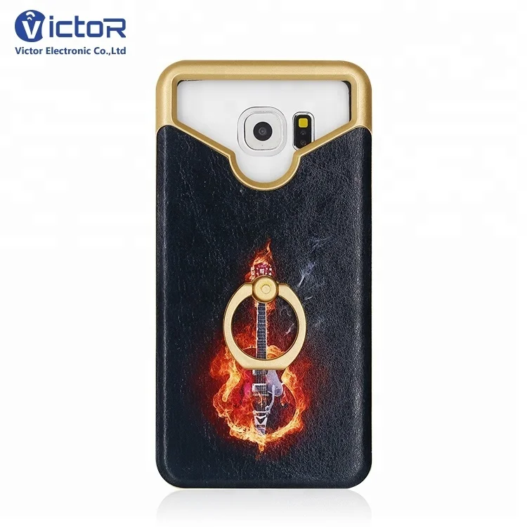 Universal Ring Holder OEM Leather Sticker Mobile Case Mobile Phone Accessory For Android Phones