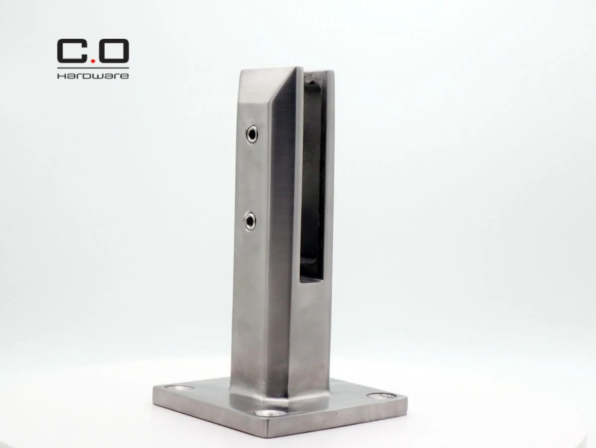 Glass balustrade handrail post balustrade railing clamp glass spigot