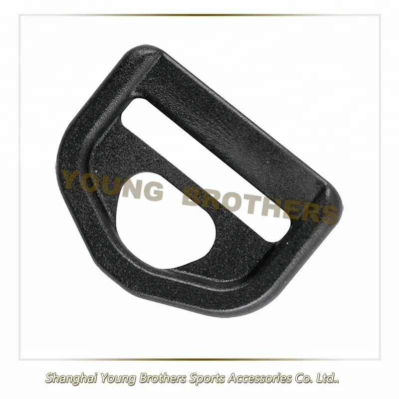 High Quality Plastic Adjustable Semi-Moon D Ring Buckles for Backpacks or Suitcases
