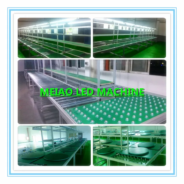 LED light assembly line