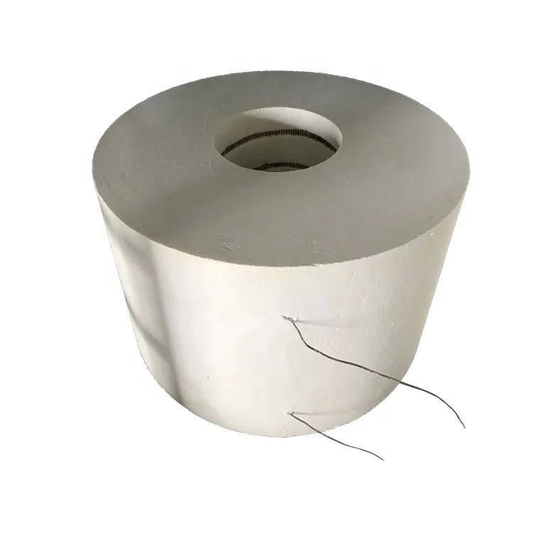 Ceramic fiber tube furnace with resistance wire