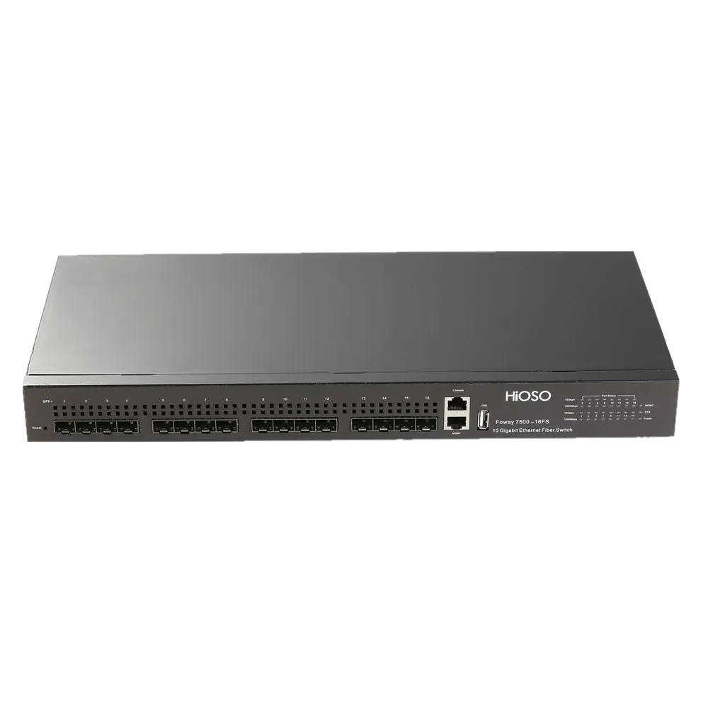 Professional outdoor sfp fiber layer 3 ethernet switch made in China