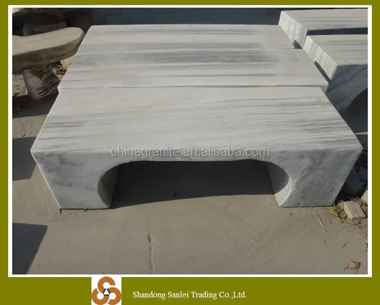 Garden granite stone bench park bench