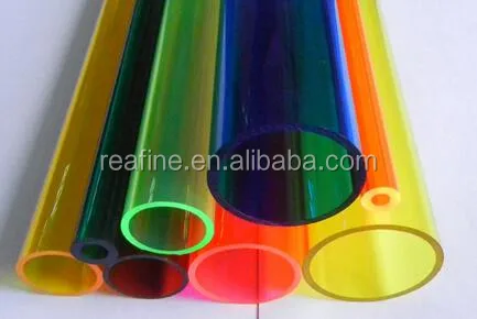 Colored/Milky/Opaline/White acrylic/plexiglass / PC tube/tubing/pipe for light