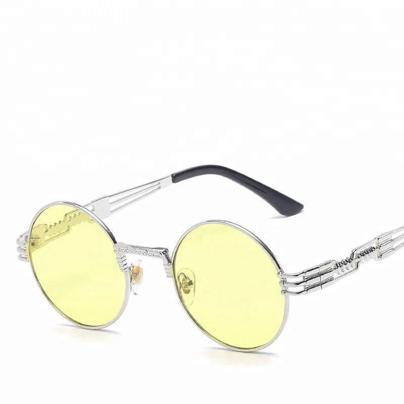 
Sinle clear lenses sunglasses metal logo for sunglasses ladies vogue glasses design 