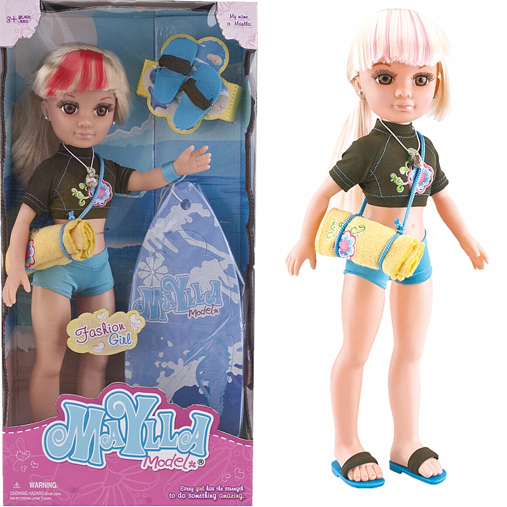 2018 Top Sales Surfer Style Fashion Plastic Doll Toys Cheap From Chinese Manufacturer Direct Sales