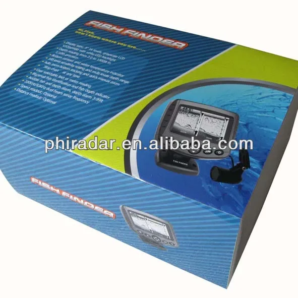 5' Big Screen Sonar Fish Finder for Boat Using
