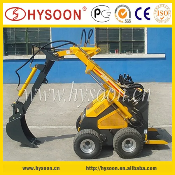 Farm construction walk behind mini excavator tractor