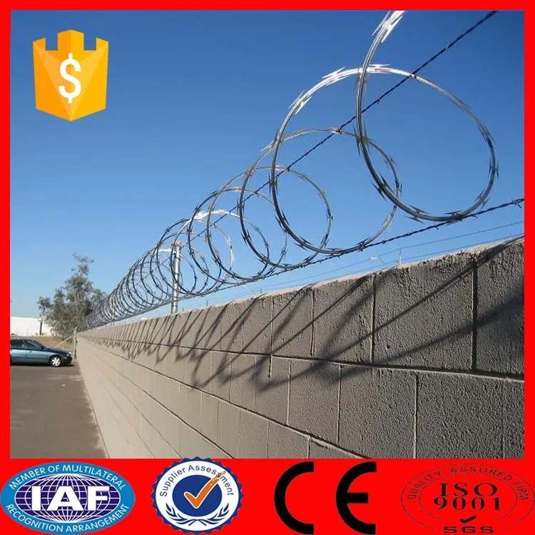 Высокое качество забор из колючей проволоки