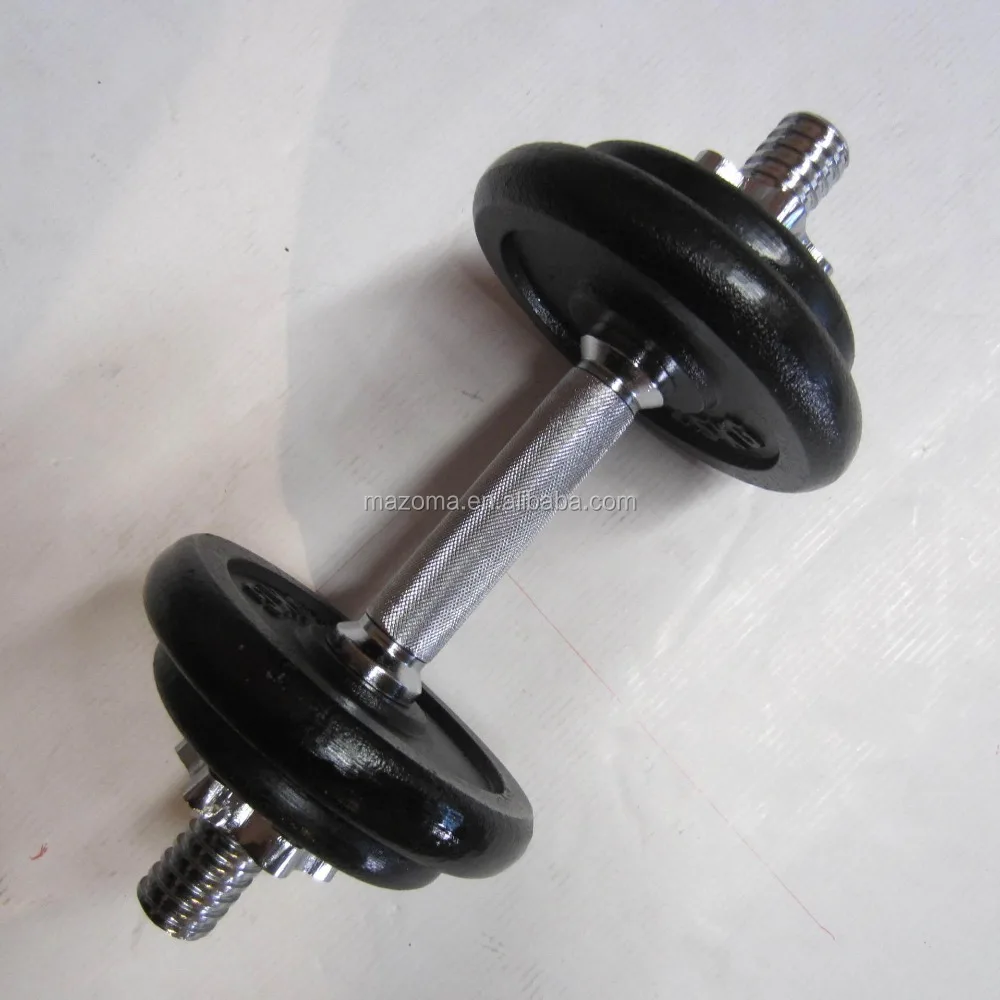 
Custom cast iron 40lb / 20kgs dumbbell set 