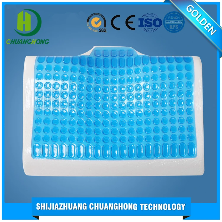 Заводская поставка лучшее качество гелевая Подушка с эффектом памяти охлаждающая подушка из пены