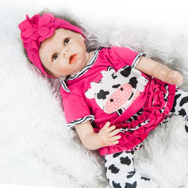 China Education Kid Toys Mini Newborn Dolls ,Silicone Vinyl Reborn Baby Dolls