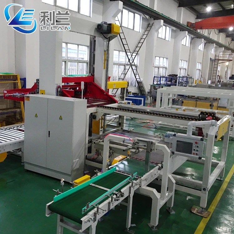 Гарантия качества коробка случай Автоматическая паллетизатор машина для пищевых продуктов