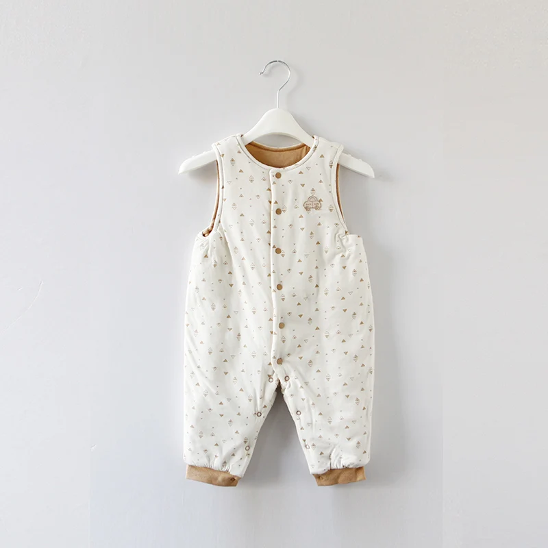 
baby Infant & Toddlers velvet Cotton Quilted Baby Suspender Trousers pants Clothes 