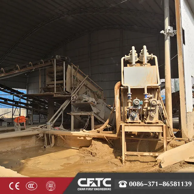 Mining River Sand Extraction Equipment Fine Sand Recycling Machine with High Efficiency