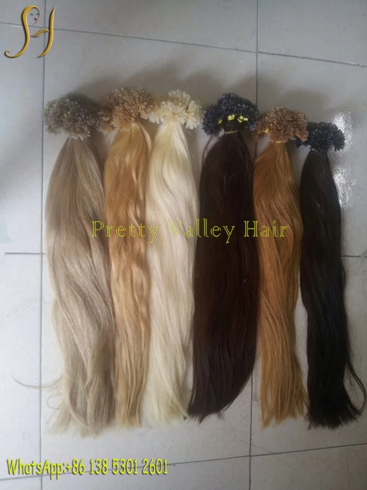 
Alibaba 100% европейские продукты для наращивания волос 