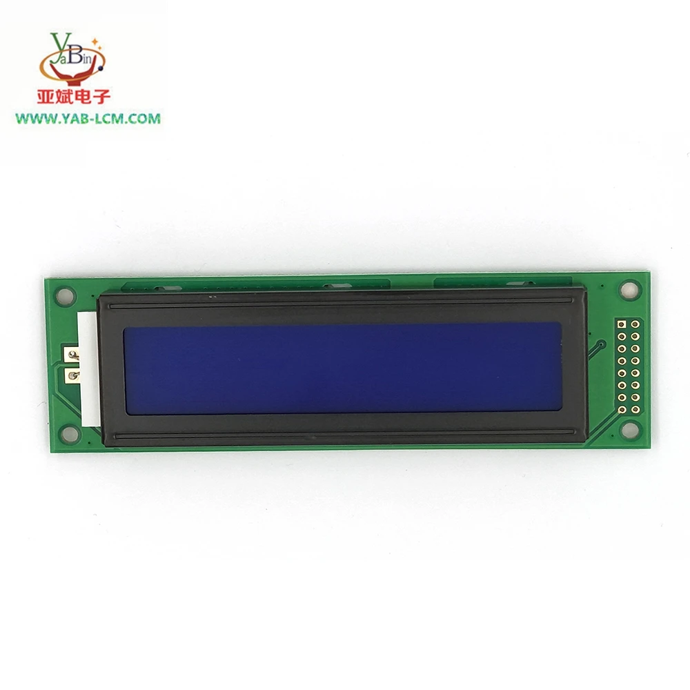 Модный дизайн 20X2 синий символ ЖК-дисплей модуль