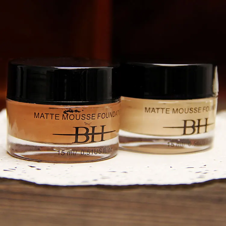 Professional waterproof cosmetics customized service matte musse makeup foundation