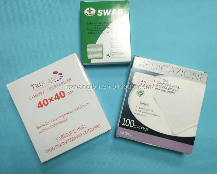 
High Quality Medical OEM Sterile Cotton Gauze 