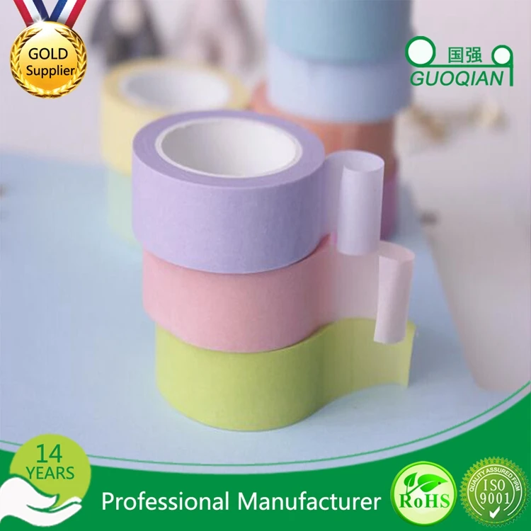 Rainbow colorful DIY Handmade Custom Printing Wrapping Washi Paper Tape