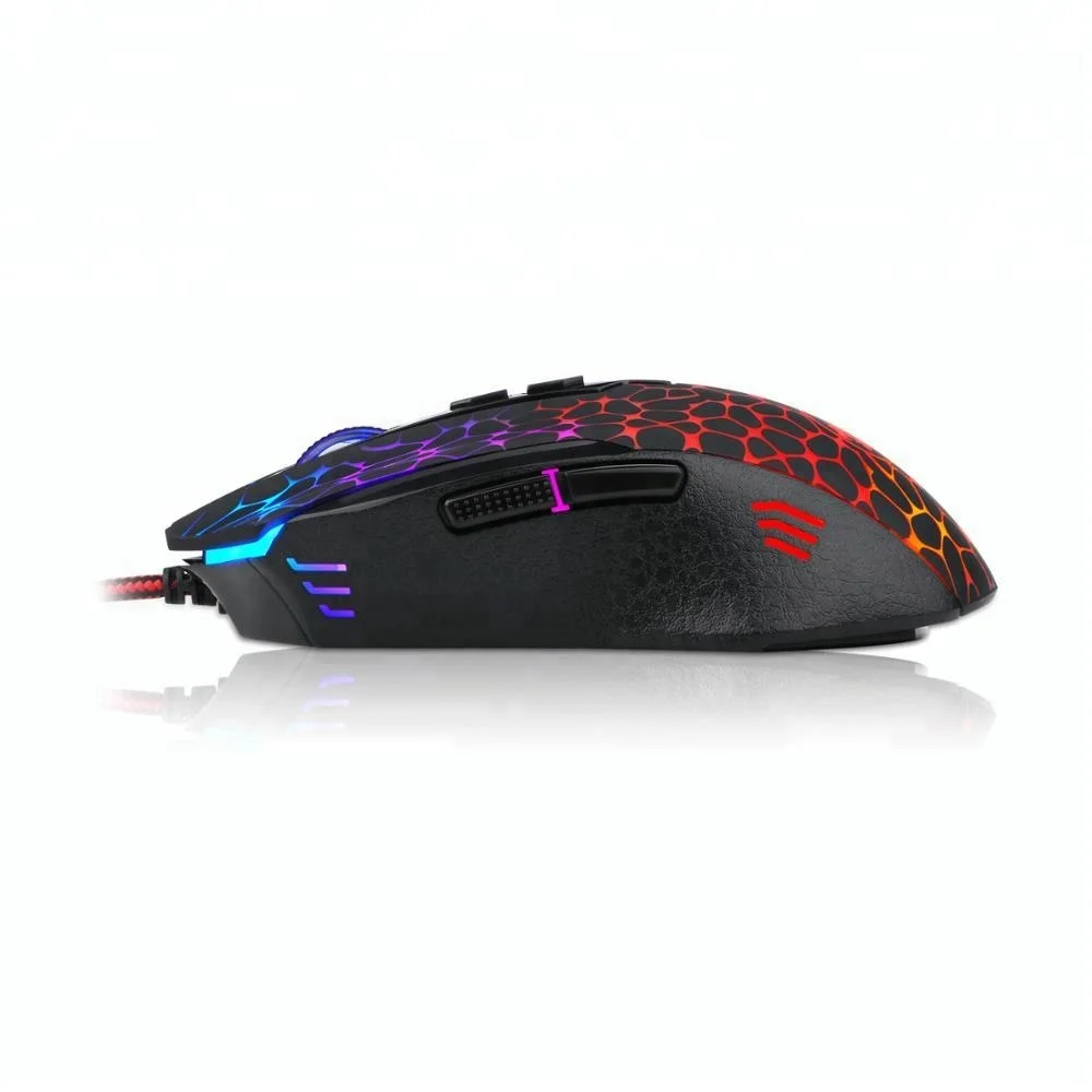 Redragon M716 INQUISITOR 5000 DPI RGB Backlight Wired Gaming Mouse For PC Computer Gamer