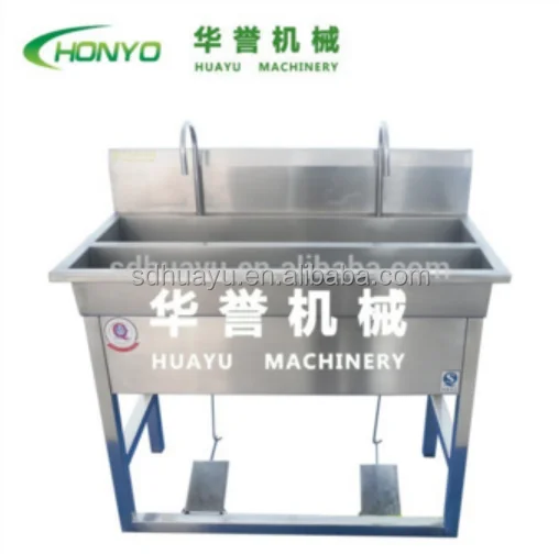 Коммерческая портативная мойка/раковина с тремя отделениями