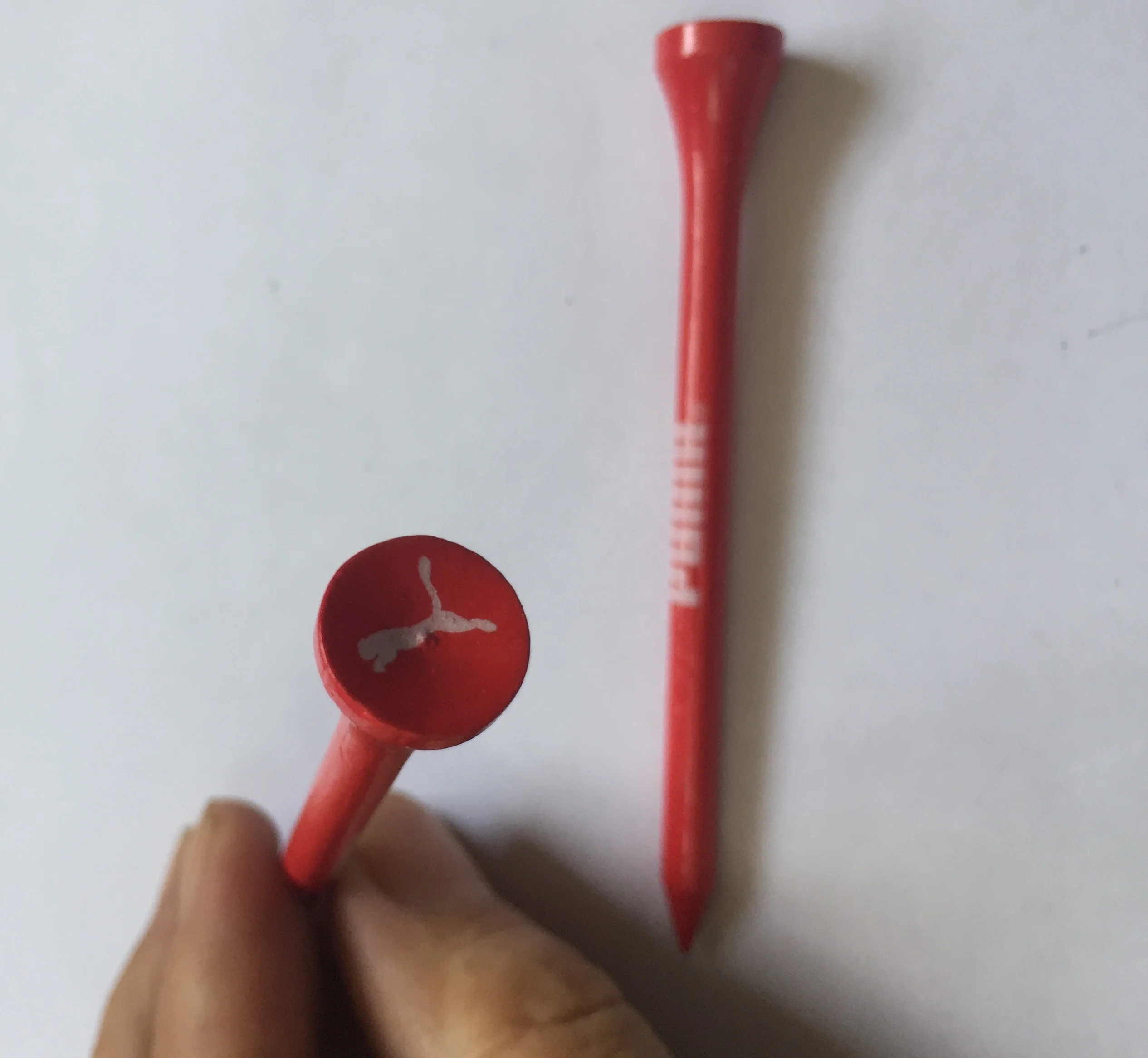 
Custom logo on cup printing golf tees 