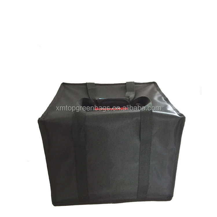 
Customized pizza delivery bag food thermal delivery insulated cooler bag 