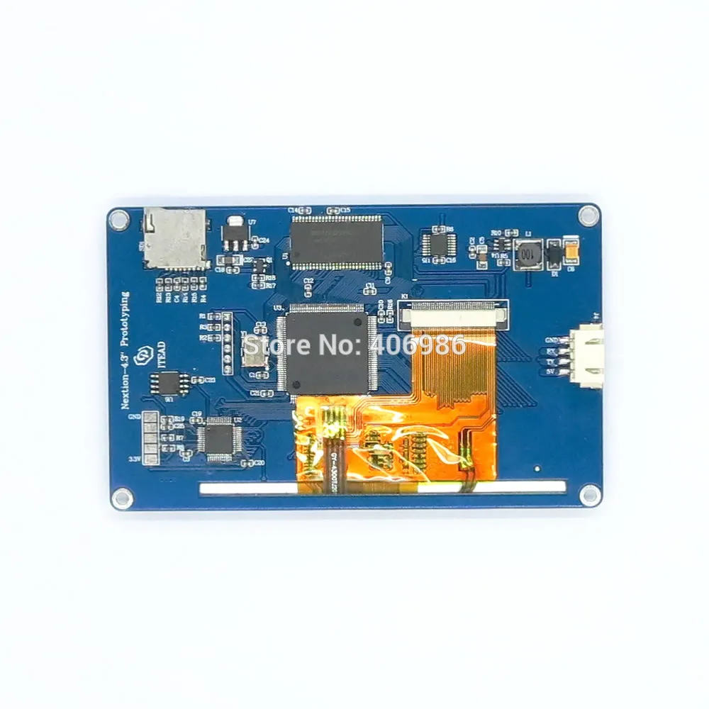 English Version Nextion 4.3' NX4827T043 HMI TFT Touch Panel LCD Display Module for Raspberry Pi ESP8266