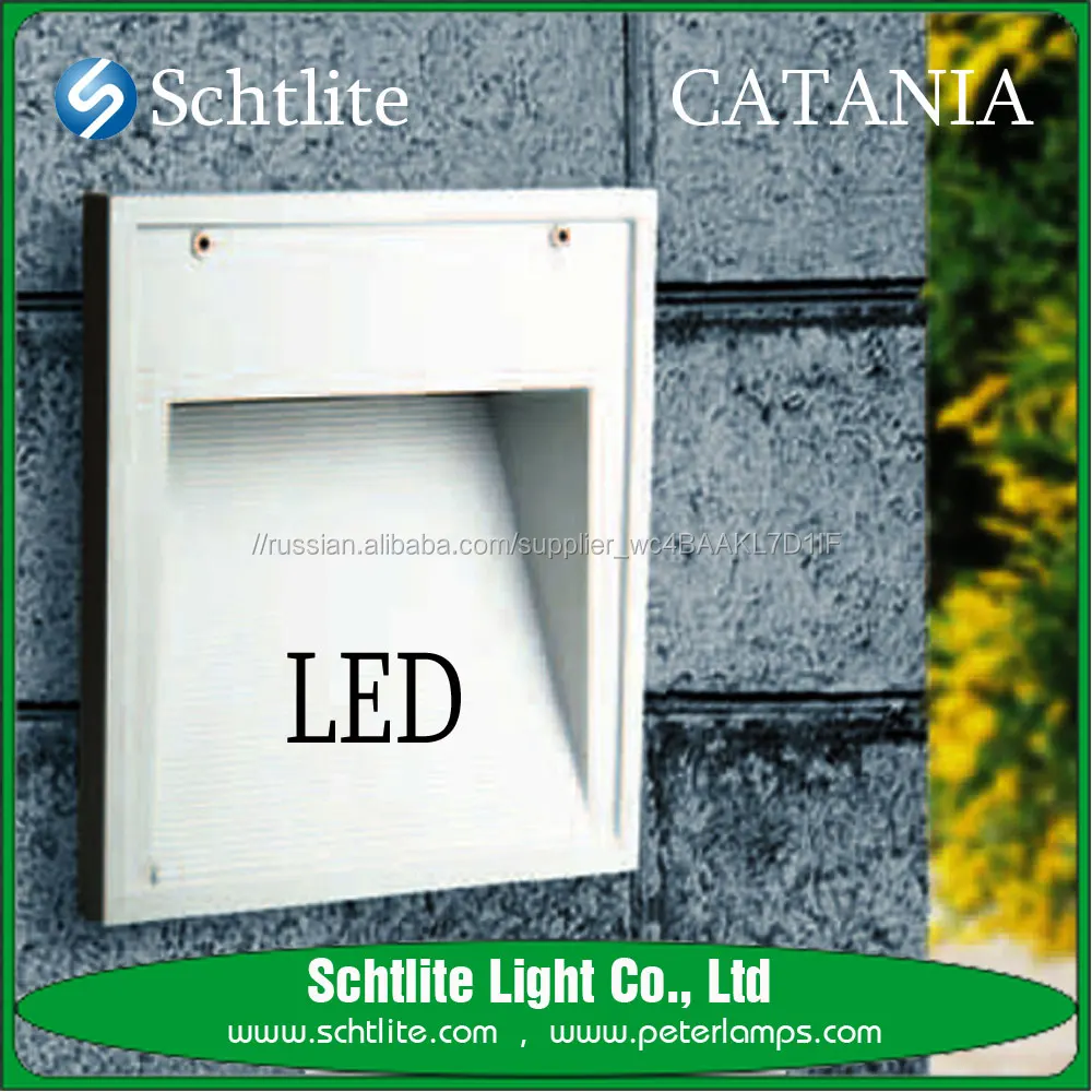 КАТАНИЯ IP65 10 Вт открытый встраиваемые СВЕТОДИОДНЫЕ стены шаг света