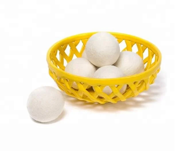 Chemical Free ,Non-Toxic Reusable,Felt Handmade Laundry Reduce Wrinkles Static Cling wool ball