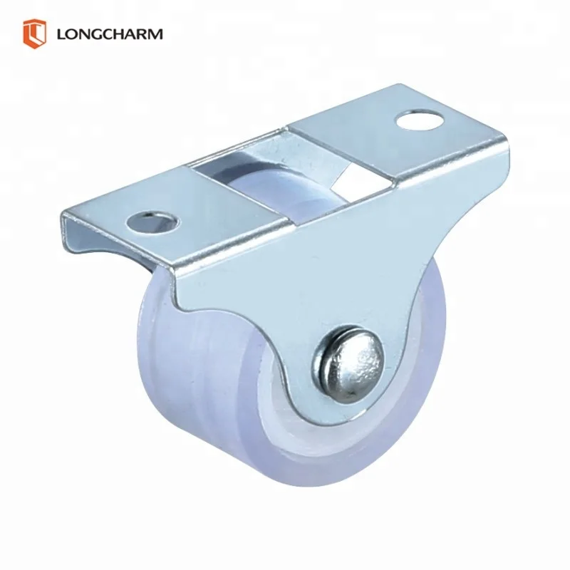 mini duty 1 inch small fixed caster wheels