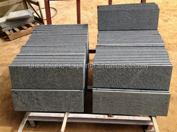 Строительный материал, черный/серый базальтовый лавовый камень, укладчик для двора, Базальтовый Камень, огненный матовый лавовый камень для продажи